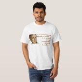 Richard Dawkins Quote T-shirt (Voorkant volledig)