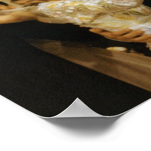 Richard en Pat Nixon dansen in het Witte Huis Poster (Hoek)