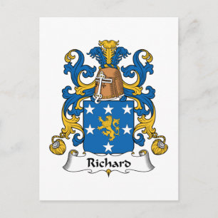 Richard Family Crest Briefkaart