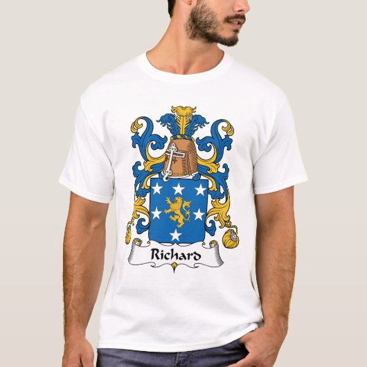 Richard Family Crest T-shirt (Voorkant)