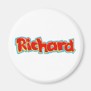 Richard graffiti magneet