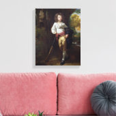 Richard Heber, 1782 (olie op doek) Canvas Afdruk (Insitu (Woonkamer))
