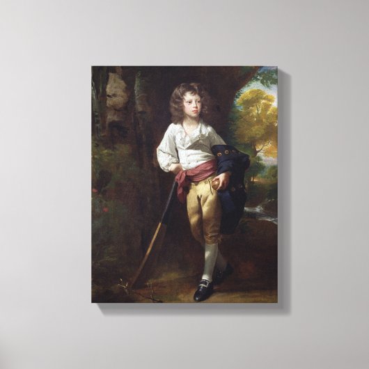 Richard Heber, 1782 (olie op doek) Canvas Afdruk (Voorkant)