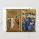 Richard II aan de Maagd en het Kind Briefkaart (Voorkant / Achterkant)