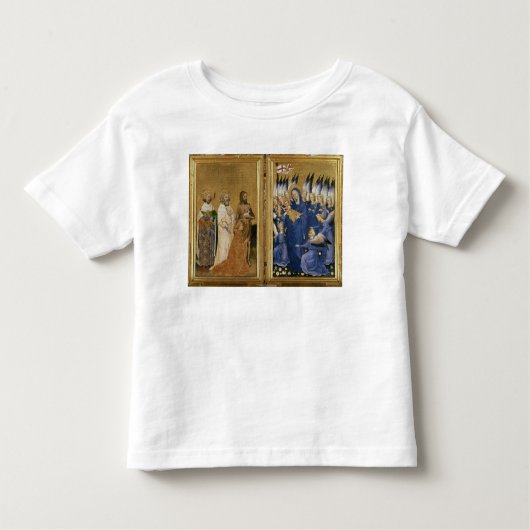 Richard II aan de Maagd en het Kind Kinder Shirts (Voorkant)
