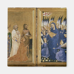 Richard II aan de Maagd en het Kind Magneet