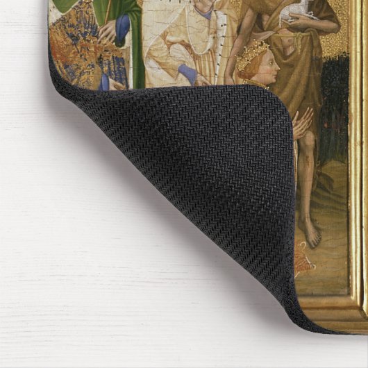 Richard II aan de Maagd en het Kind Muismat (Hoek)