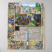 Richard II van Engeland ontmoet de rebellen Poster (Voorkant)