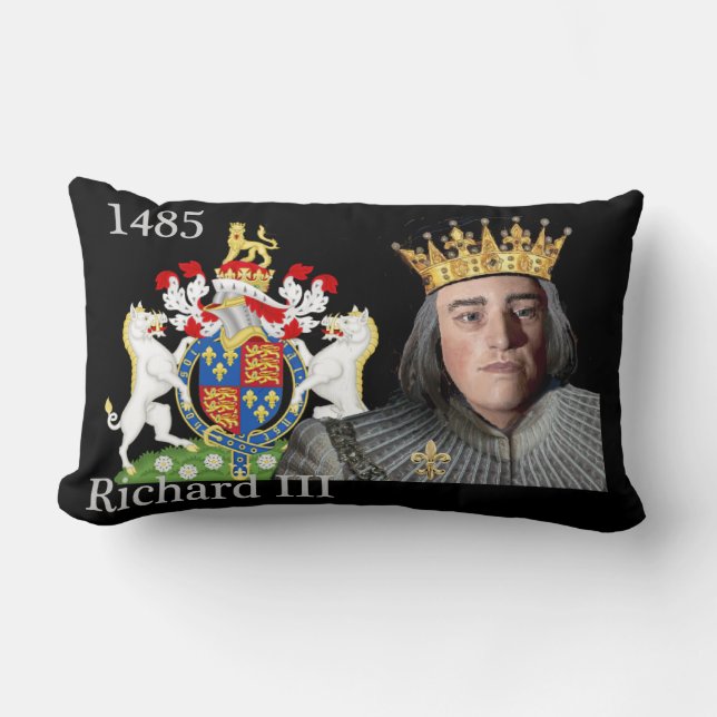 Richard III draagt zijn kroon Kussen (Voorkant)