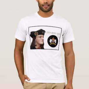 Richard III en zijn White Boar Badge T-shirt