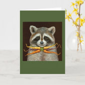 Richard, la carte du raton laveur (Fleur jaune)