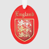 Richard, les Royal Arms d'Angleterre du coeur de L (dos)