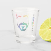 Richard Long-PRIDE Shot Glass Glas (Achterkant)