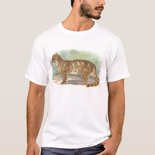 Richard Lydekker - Clouded Leopard T-shirt (Voorkant)
