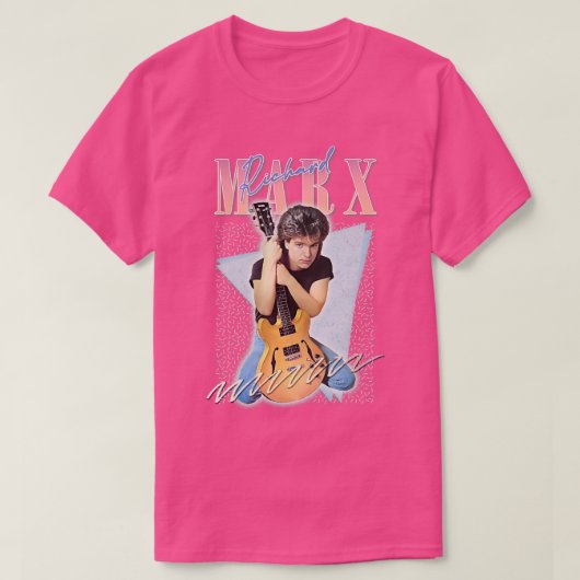 Richard Marx 80s Retro T-shirt (Design voorkant)