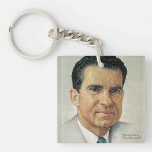 Richard Milhouse Nixon Sleutelhanger