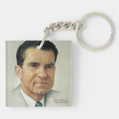 Richard Milhouse Nixon Sleutelhanger (Achterkant)