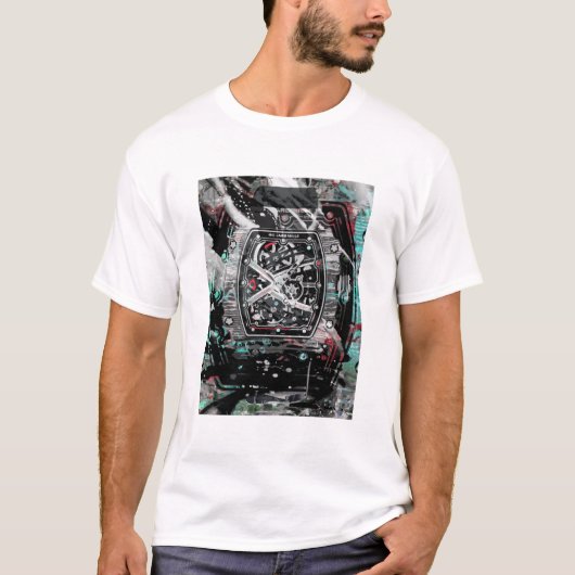 Richard Mille Multi Carbon T-shirt (Voorkant)