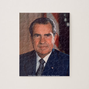 Richard Nixon 37e president van de Verenigde State Legpuzzel