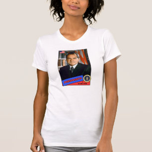 Richard Nixon Baseball Card T-shirt