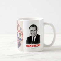 Richard Nixon Button Collector Mok