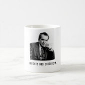 Richard Nixon Honesty and Integrity Coffee Mug (Centre)