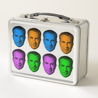 Richard Nixon in levendige kleuren
