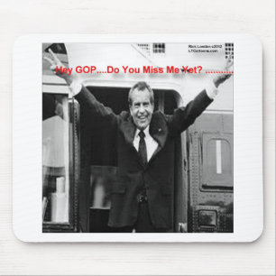 Richard Nixon "Mis je me al?" Grappige Cadeaus & T Muismat
