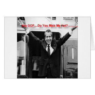Richard Nixon "Miss Me Toch?" Funny Gifts & T - sh