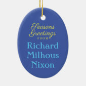 Richard Nixon Ornament (Achterkant)