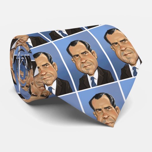 Richard Nixon Stropdas (Opgerold)