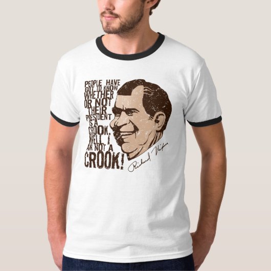 Richard Nixon T-shirt (Voorkant)
