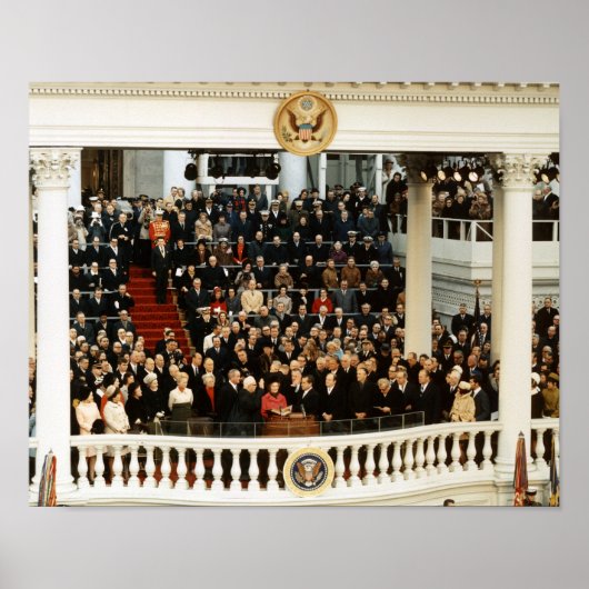 Richard Nixon wordt beëdigd in - 1969 Poster (Voorkant)