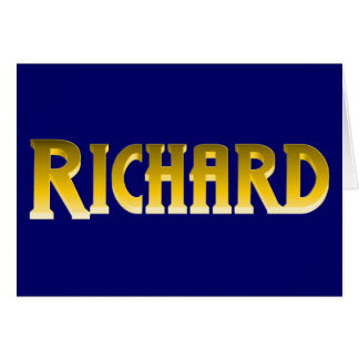 RICHARD, pour Richard