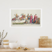 Richard the Lionhart, John of Gaunt, Edward III, Poster (Keuken)