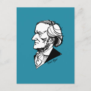 Richard Wagner Briefkaart