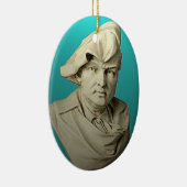 Richard Wagner kerstversiering Keramisch Ornament (Rechts)