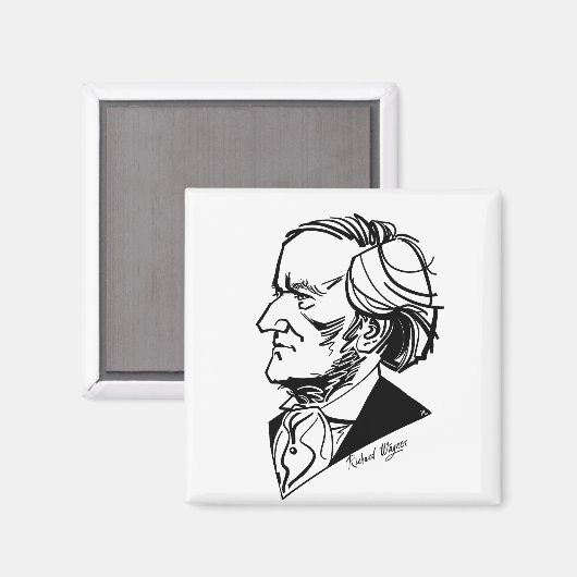 Richard Wagner Magneet (Voorkant / Achterkant)