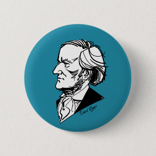Richard Wagner Ronde Button 5,7 Cm