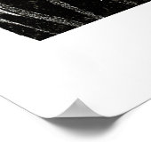 Richard Wagner, zwart Poster (Hoek)