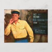 Richard Widmark ad voor Hell and High Water Briefkaart (Voorkant)