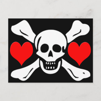 Richard Worley-Hearts Briefkaart