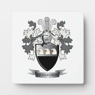 Richardson wapenschild fotoplaat