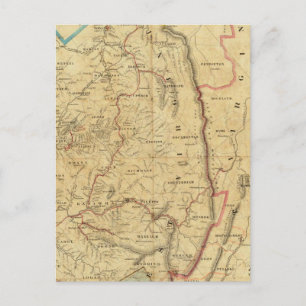 Richardson's Kaart van West Virginia