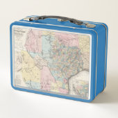 Richardson's nieuwe kaart van de staat Texas (Achterkant)