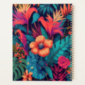 Riche modèle floral tropical (Dos)