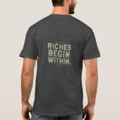 Riches commencent dans T-shirt (Dos)