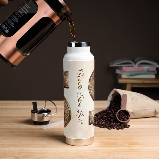 "Riches Diamond Shine" Waterfles (Koffie)