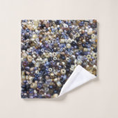 Richesse de perles de rocaille (Gant de toilette)