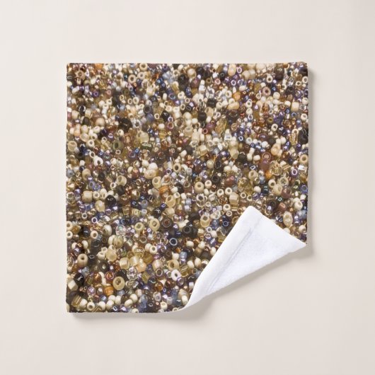 Richesse Des Perles De Semence (Gant de toilette)